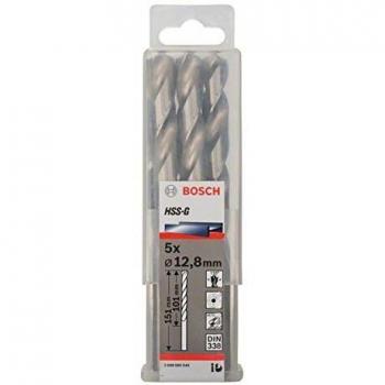 Bosch 2 608 585 544 - Pack de 5 brocas para metal HSS-G, DIN 338