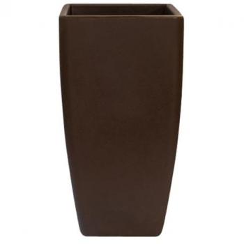 Wellhome Maceta Jaca 85L de Polietileno Resistente a Impactos en color Bronce
