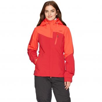 Outdoor Research Chaqueta Offchute para mujer, flama/escarlata, talla XS