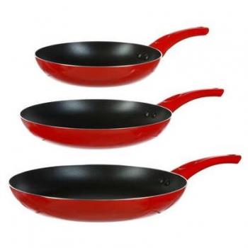 Set de 3 sartenes de aluminio 20-24-28cm