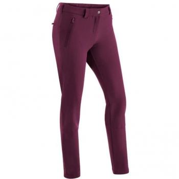 Maier Sports Helga Slim Women's Outdoor Pants - Cherry Wine, Size 42