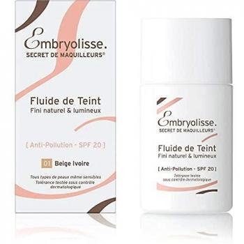 Embryolisse Liquid Foundation SPF20 01 Ivory Beige 30ml