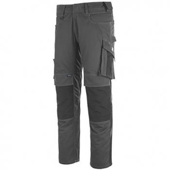 Pantalones de Trabajo Mascot Mannheim 12679 Talla 90C52 Color Antracita Oscuro/Negro