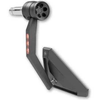 Espejo final de manillar HIGHSIDER TETRA con intermitente LED - Negro