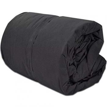 vidaXL Caravan Cover Grey M - Waterproof, UV-resistant, breathable fabric, suitable for caravans up to 6.5 meters in length, reinforced seams, adjustable straps for secure fit, lightweight and easy to store