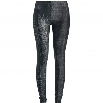 Gothicana by EMP Built For Comfort Leggins Negro XS