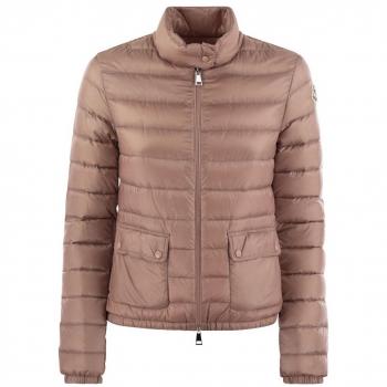 Moncler Women's Lans - Short Down Jacket in Pink | Size 1 | J20931A10100