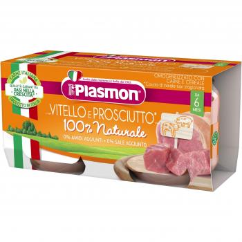 Omogeneizado de Vitello y Prosciutto 2 x 80 g Plasmon