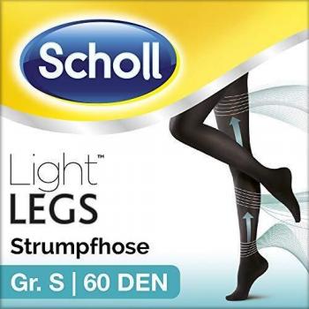 Scholl - Medias de compresión, 60 DEN, color negro, Talla S