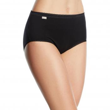 Playtex Cherish Cotton Midi X2 Braguita, Negro