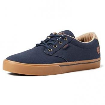 Etnies Zapatillas Jameson 2 Eco - Zapatillas de skate, diseño ecológico, parte superior de lona y sintético, suela de goma con patrón de tracción, plantilla acolchada para mayor comodidad, estilo clásico