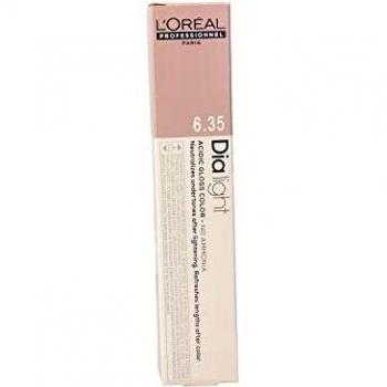 L'Oreal Dia Light Ammonia-Free Hair Color 6.35 Dark Golden Mahogany 50ml