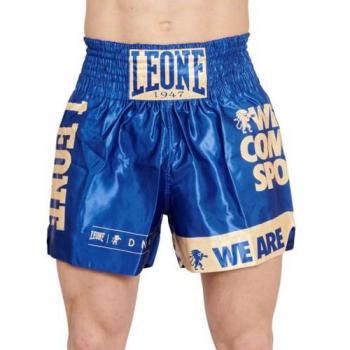 Pantalones Cortos de Thaiboxing Leone1947 DNA Azul M Hombre