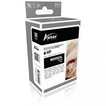 Cartucho de Tinta Astar AS15350, Negro, 25ml, Compatible con HP CB336EE (350XL), Hasta 1000 Páginas