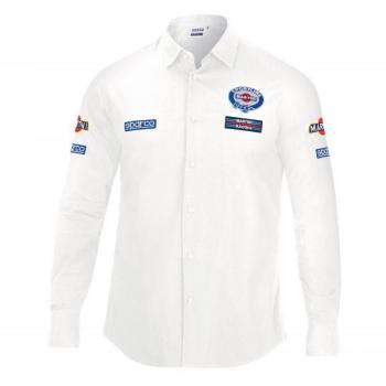 Camisa de Manga Larga Sparco Martini Racing Talla L Blanco