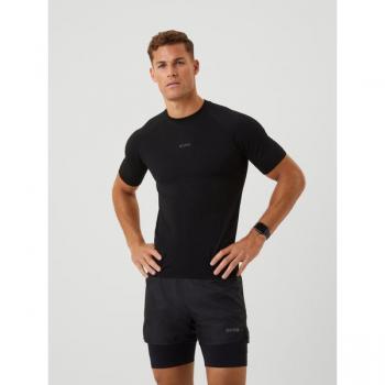 Borg Running Seamless T-Shirt Black, Size L