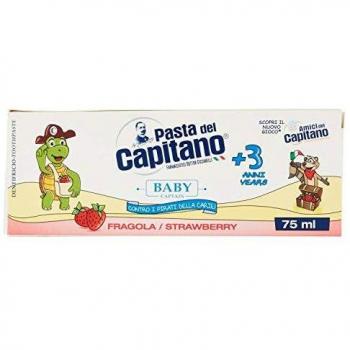 Strawberry Baby Toothpaste +3 Years 75 Ml by Pasta del Capitano