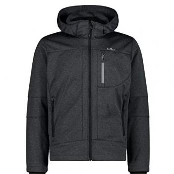 Chaqueta Softshell con Capucha y Cierre para Hombre CMP Gris Talla 52