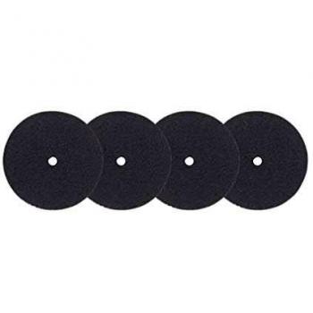 Dremel 425 - Paquete múltiple de discos de pulir, 4 discos de pulir con forma cilíndrica para eliminar marcas de arañazos en materiales no ferrosos