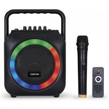 Fonestar BOX-35LED Altavoz PC, Negro