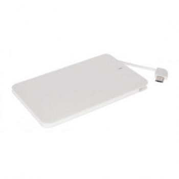 Cargador USB Power Bank Power2go 2600 Blanca