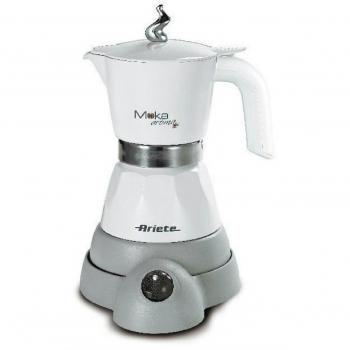 Cafetera Eléctrica Ariete Moka Aroma 1358/10 Blanca 2-4 Tazas 400W