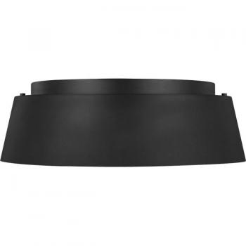 Plafón de Techo Asher Negro Medianoche 11,9 Cm con 3 Luces E14