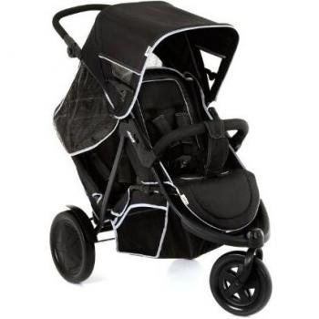 Hauck Freerider Silla de paseo gemelar para 1 o 2 niños de diferentes edades, asientos desmontables, tandem, de 0 meses