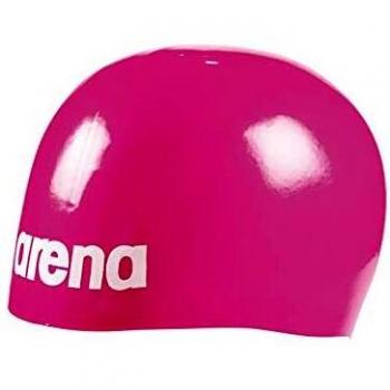 Arena Moulded Pro II Silicone Swimming Cap - Pink