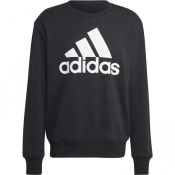 Sudadera Adidas Essentials French Terry Logo Grande Hombre Negra 3XL