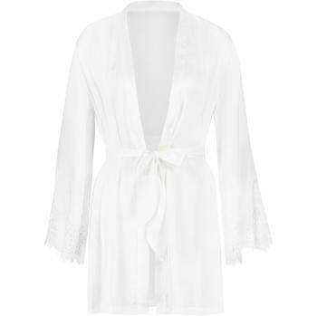 Hunkemöller - Albornoz - para mujer Weiß 50