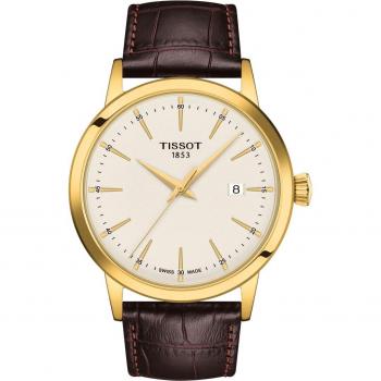 Tissot Classic Dream Gold Plated Watch T129.410.36.261.00