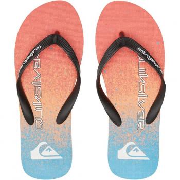 Chanclas de hombre Quiksilver Molokai Art Beach naranja azul - 39