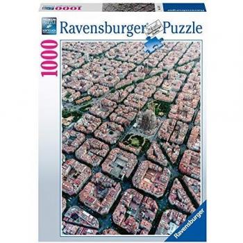 Ravensburger 15187 Barcelona from Above 1000pc Jigsaw Puzzle, Multicoloured
