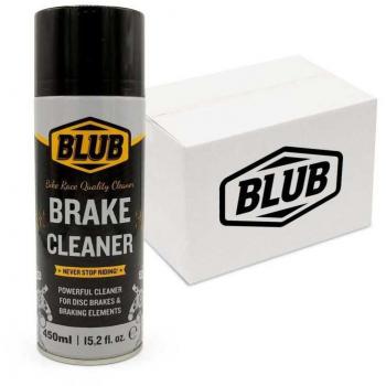 BLUB LIMPIADOR DE FRENOS 450 ML (12U) - Limpiador de frenos, formato 450 ml, presentación en caja de 12 unidades, código de barras 8436577115656