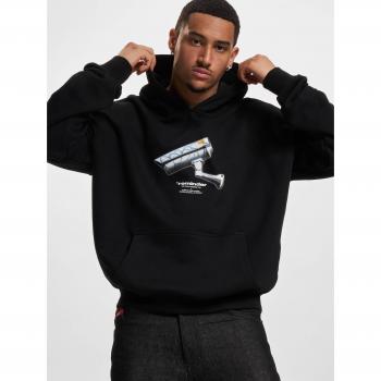 Mister Tee CCTV Ultraheavy Oversize Hoodie - Black