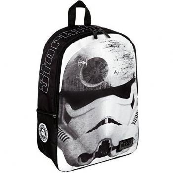 Undercover Mochila Star Wars Storm Trooper, aprox. 31 x 45 x 15 cm, 20 L), color blanco