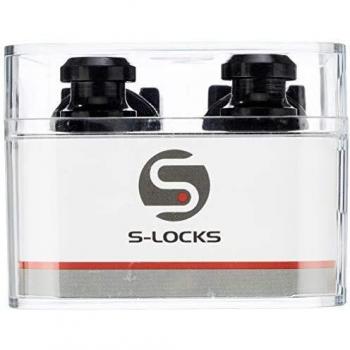 S-Locks Straplocks Black Chrome