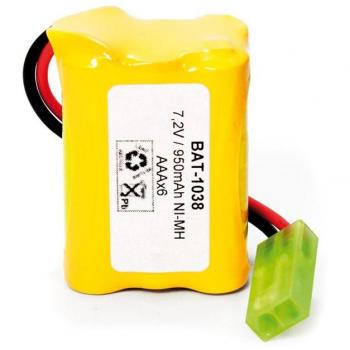 Batería Recargable Nimo 7.2Vdc 950mAh NiMh para Radio Control