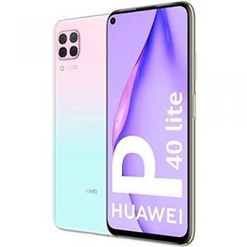 Huawei P40 Lite - Smartphone 128GB, 6GB RAM, Dual Sim, Light Pink/Blue
