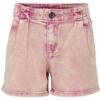 KIDS ONLY KONNAMY - Pantalón corto vaquero Rosa 164 cm