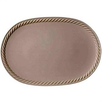 Villeroy & Boch Montauk Fuente, 43x30 cm, Porcelana Premium, Blanco