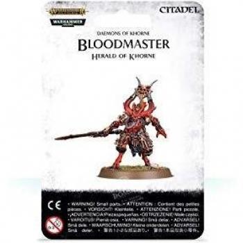 Games Workshop Warhammer AoS & 40k - Daemons of Khorne Bloodmaster, Herald of Khorne