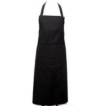 Full Apron With Pocket Professional Chefs Waiters Black by Unknown