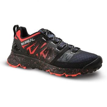 Boreal Saurus 2.0 Zapatillas de Trail Running para Hombre - Color Negro/Rojo, Talla 45 1/4