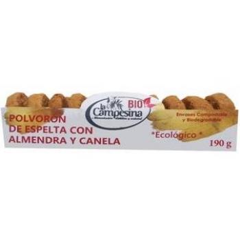 Polvorones de espelta con almendra y canela