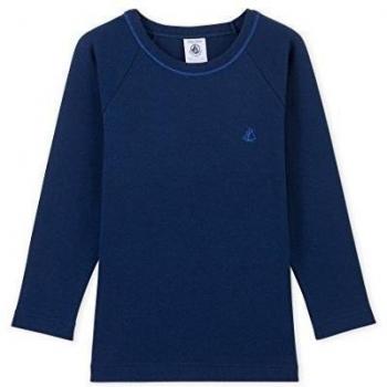 PETIT BATEAU Jersey Lycra, Camiseta De Manga Larga para Niños, Medieval 43, 6A