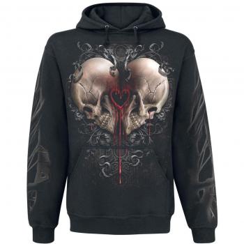 Spiral Dark Love Sudadera con capucha Negro L