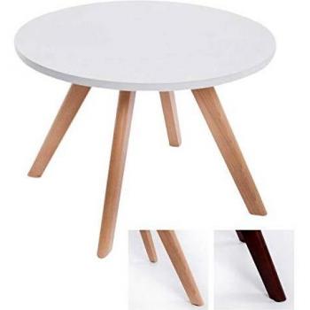 Mesa de café Eirik - Elegancia y estilo para su hogar, diseño moderno, acabado en madera natural, dimensiones compactas ideales para espacios reducidos, superficie resistente y fácil de limpiar