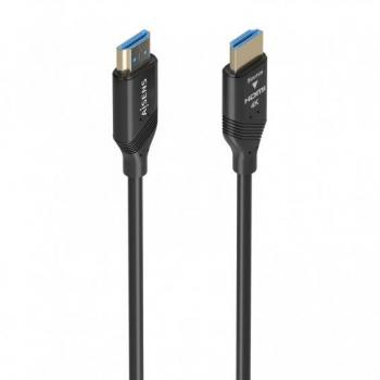Cable HDMI Aisens V2.0 Activo Óptico 25m 4K 60Hz 18Gbps Macho-Macho Negro
